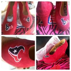 Texans women's wedges