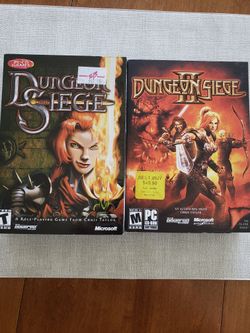 Dungeon Siege 1 and 2 PC GAMES CIB