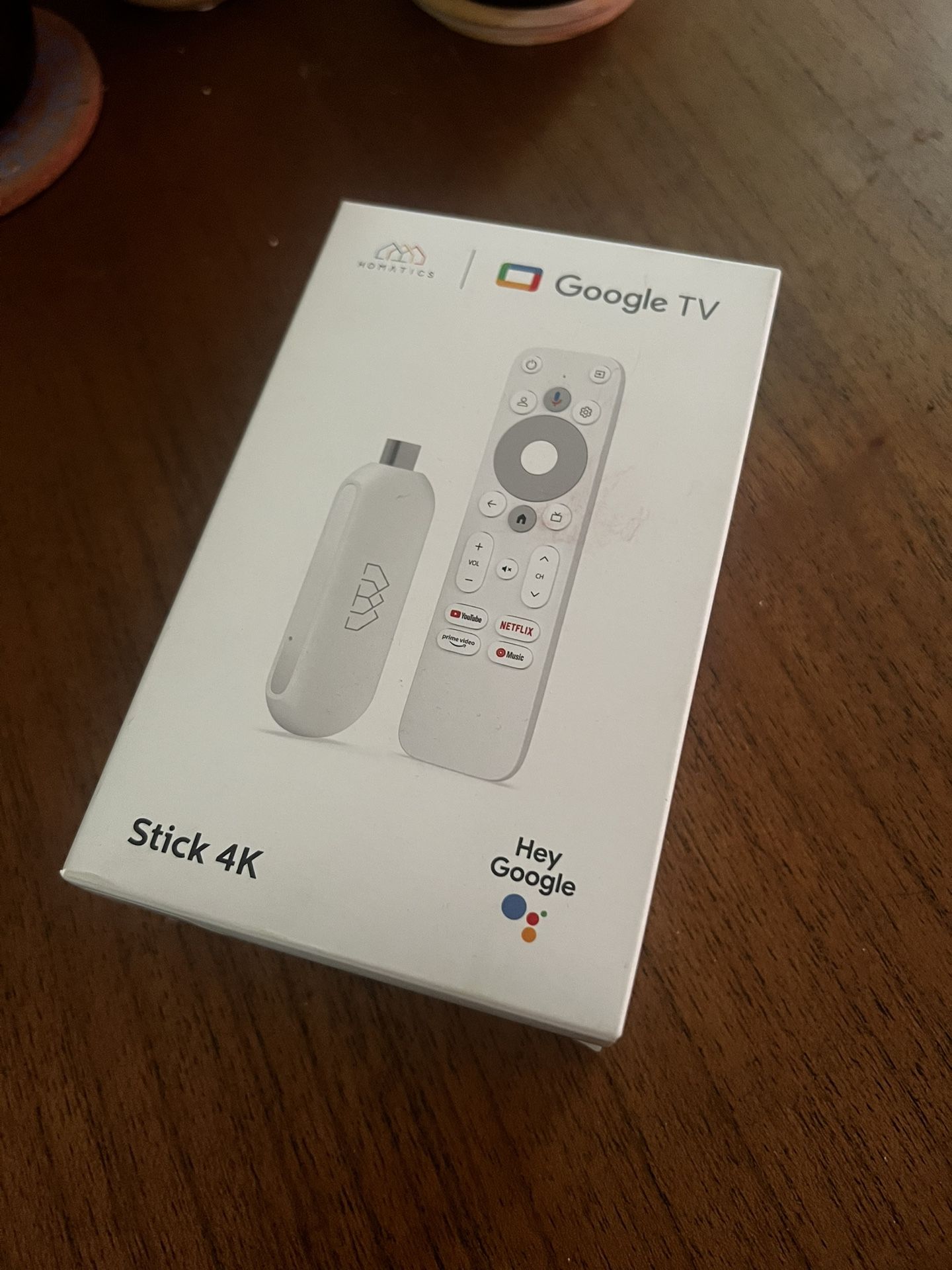 Homatics Google TV Dongle Stick 4k Chromecast Android TV Netflix Roku