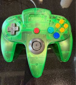 Nintendo 64 Controller, Clear Green