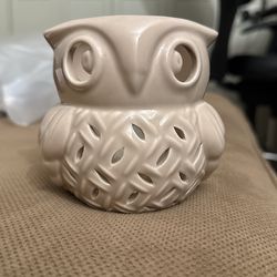 Ceramic Owl Candle Holder