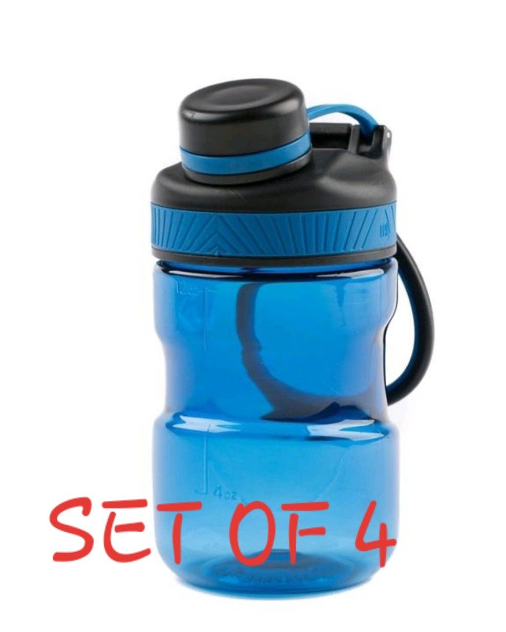 SET OF 4 TAL 14 Oz. Ranger Tritan Blue Water Bottle