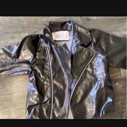 NEW Halloween Costume New Boy Fun World Rock N Roll 50s Jacket Size Medium 8-10 Theater Props 