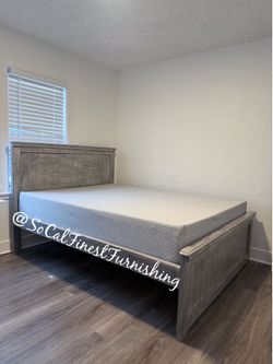 New Queen Bed And Mattress - Free Local Delivery