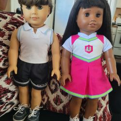 American Girl Dolls,,by Pleasent Company..$75 Each,,like New...