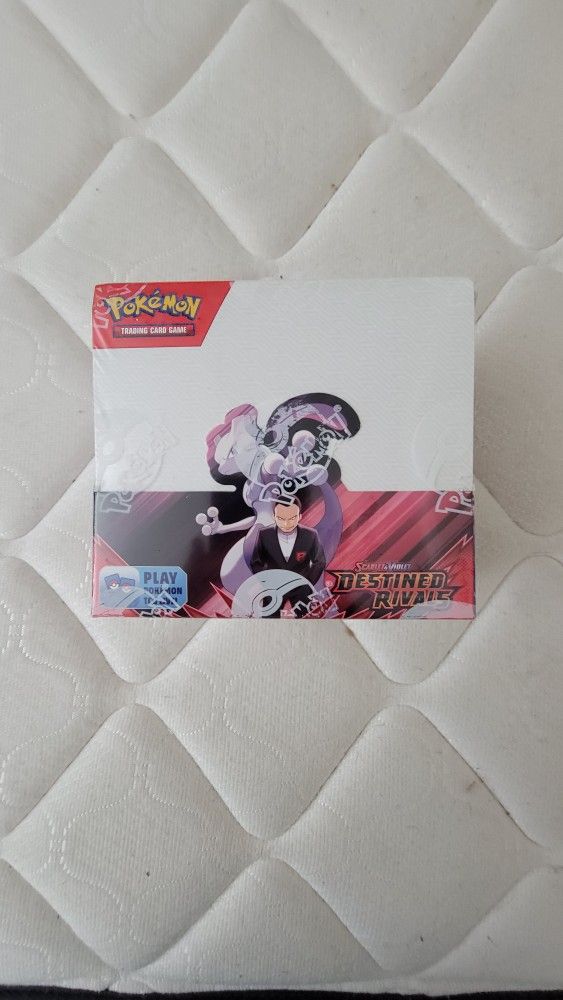 Pokemon Destined Rivals Booster Box Sealed MINT 36 Packs