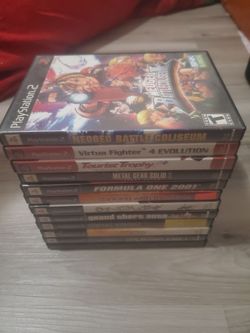 PS2 Game Lot