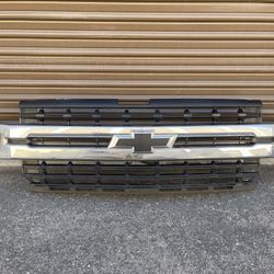 2019 2020 2021 Chevy Silverado 1500 Grille Grill OEM