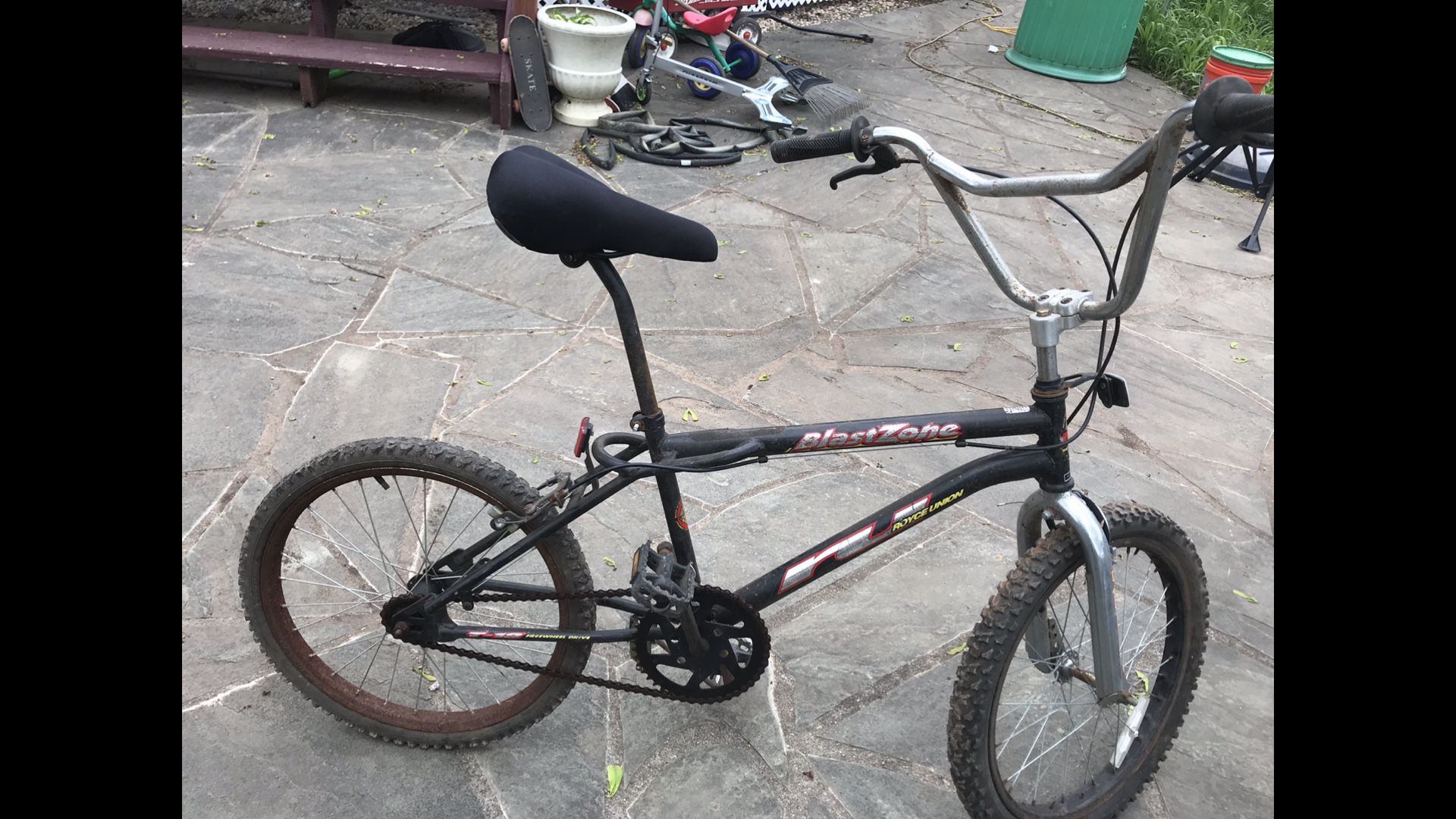 BMX bicycle, as you can see she ready and waiting