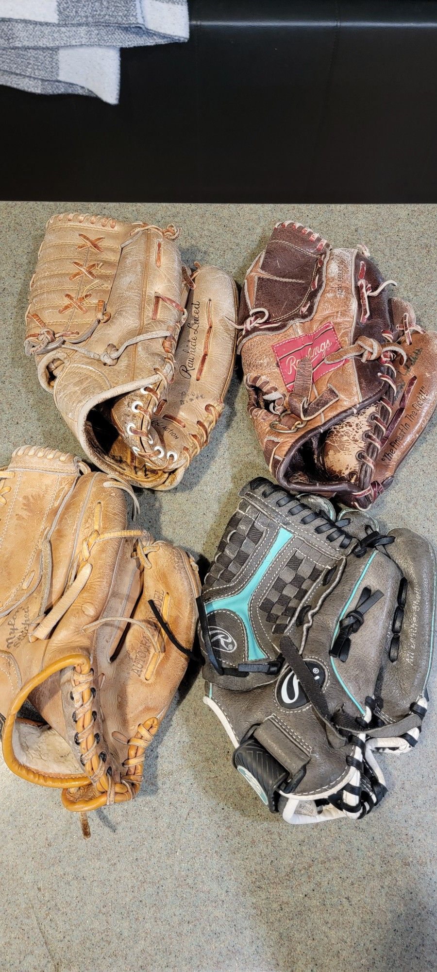 Baseball Gloves $25 Each