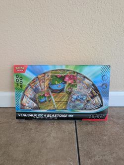 Pokémon TCG Venusaur Ex & Blastoise Ex Premium Collection Brand New Sealed