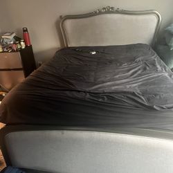 Full Size Silver Bed Frame
