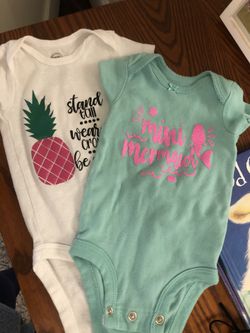 Cute baby girl onesies