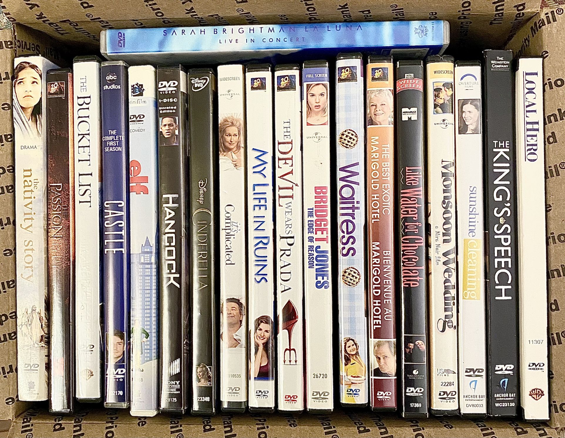 DVDs - 18 Pieces