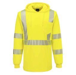 Hi-Vis Longsleeve Hoodie (L)