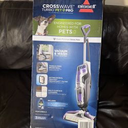 BISSELL Crosswave Turbo Pet All In One Multi Surface Cleaner Vacuum