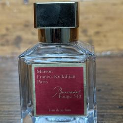 Baccarat Rouge 540 EDP – 2.4oz, 98% Full – Authentic & Discounted!