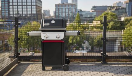 Spirit E-210 Black 2 -Burner Liquid Propane Gas Grill