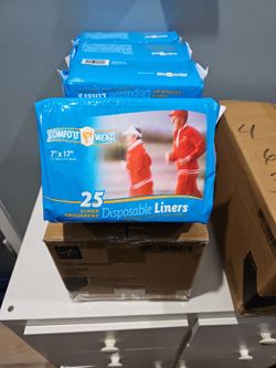 Disposable Liners Panty Liners 7x17 New