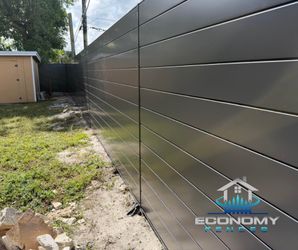 Horizontal Metal Fence