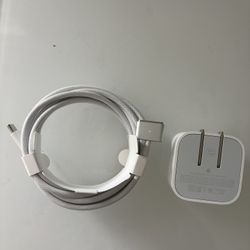 Brand New Apple 40 W-60 W Power Adapter Charger And Magsafe Three To Usb-C 2 M MacBook Pro Charging Cable. Authentic Oem.