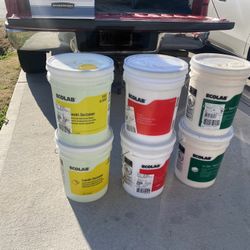 Ecolab commercial Detergent and Softener 