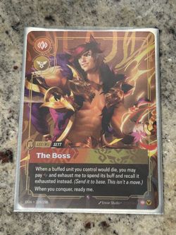 League of Legends The Boss