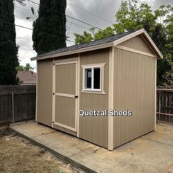 Wood Storage Shed
