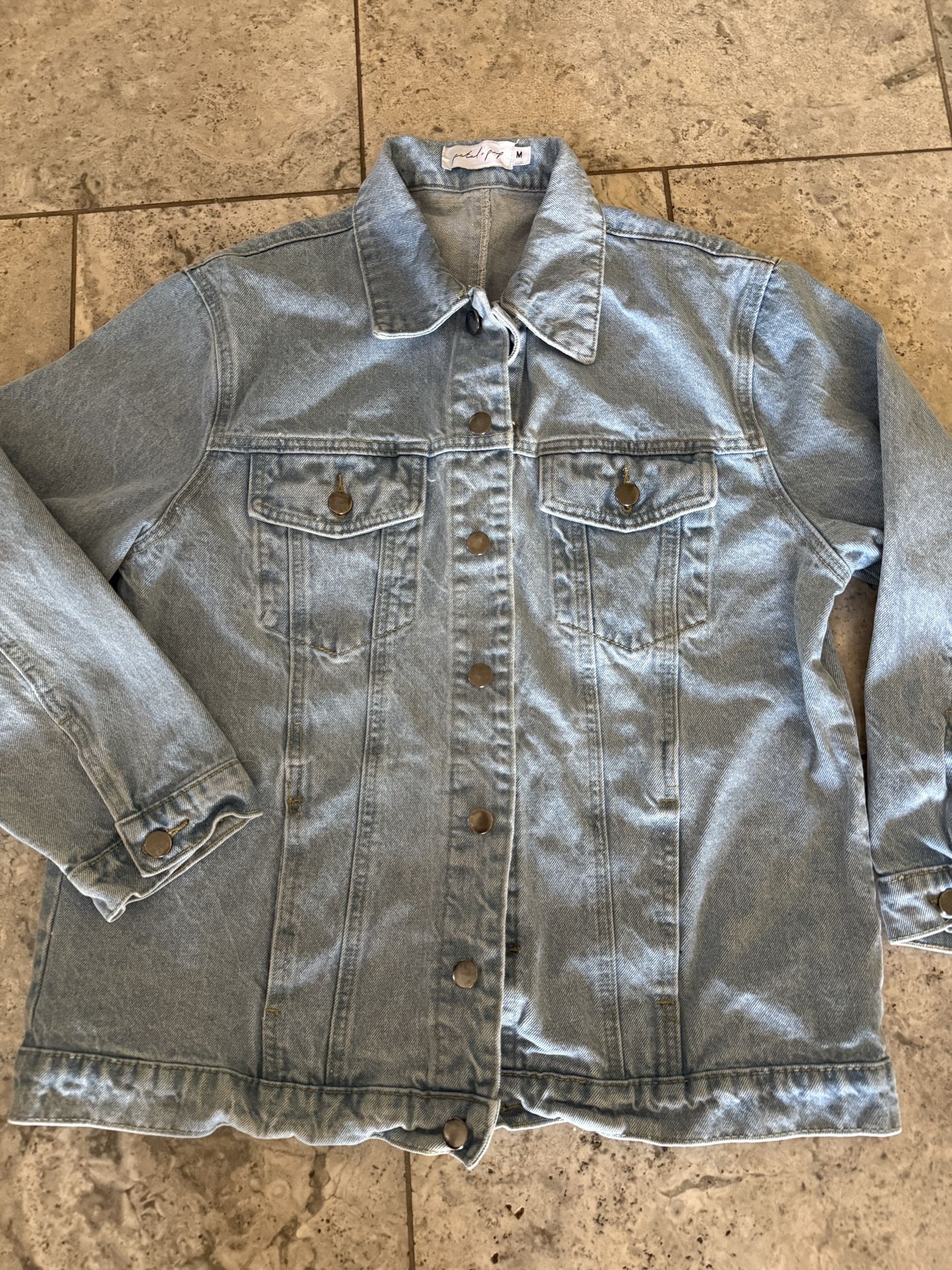 Petal + Pup Jean Jacket Size Medium Like New