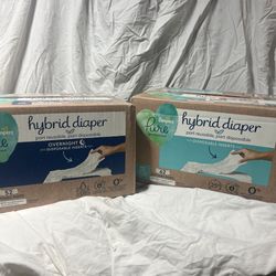 Hybrid Diapers - 104 Total 