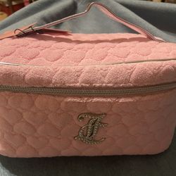 Juice Couture Velvet Train Case 