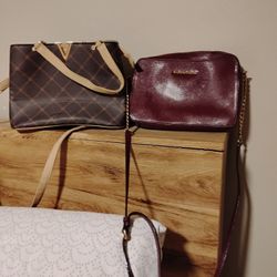 Two Brand New Purse Grassi. Michael Kors 