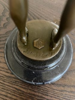 Bruno Zach “The Riding Crop” Statuette
