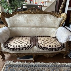 Sofa & Armchair Set ( Total - 3 Pieces) 