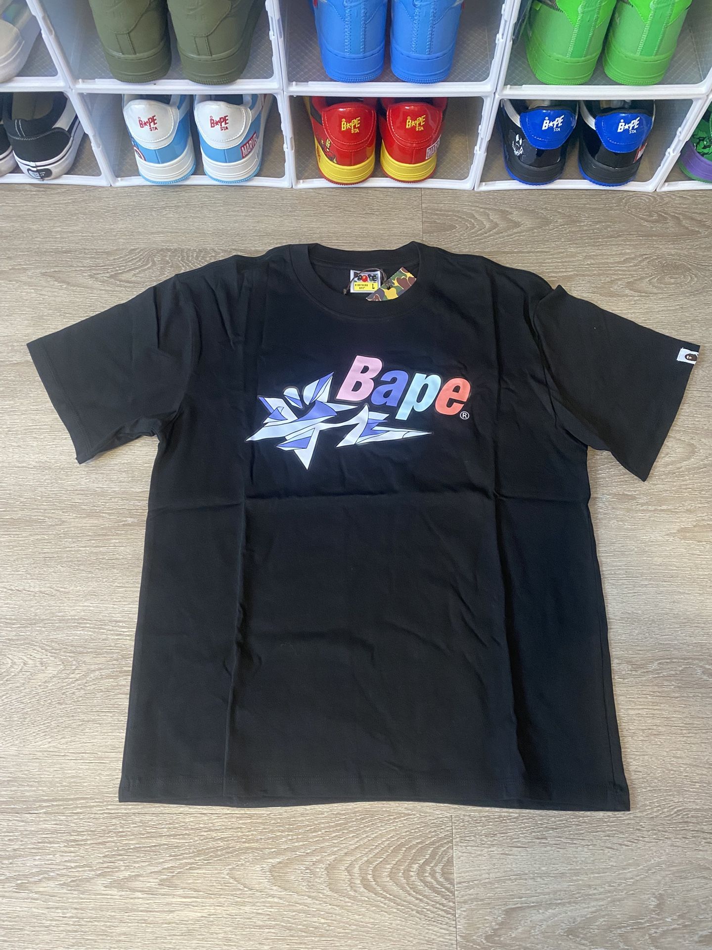 Bapesta Shirt Black Size Large