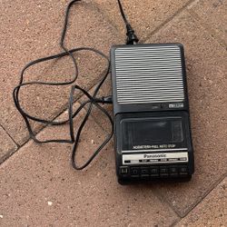 Panasonic Rq2102 Cassette Recorder