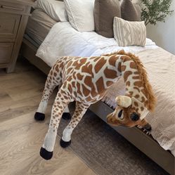 Large Stuffed Animal Giraffe 