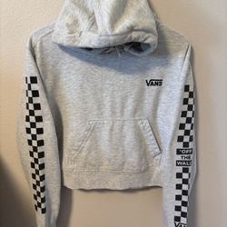 Womens Vans Cropped Hoodie