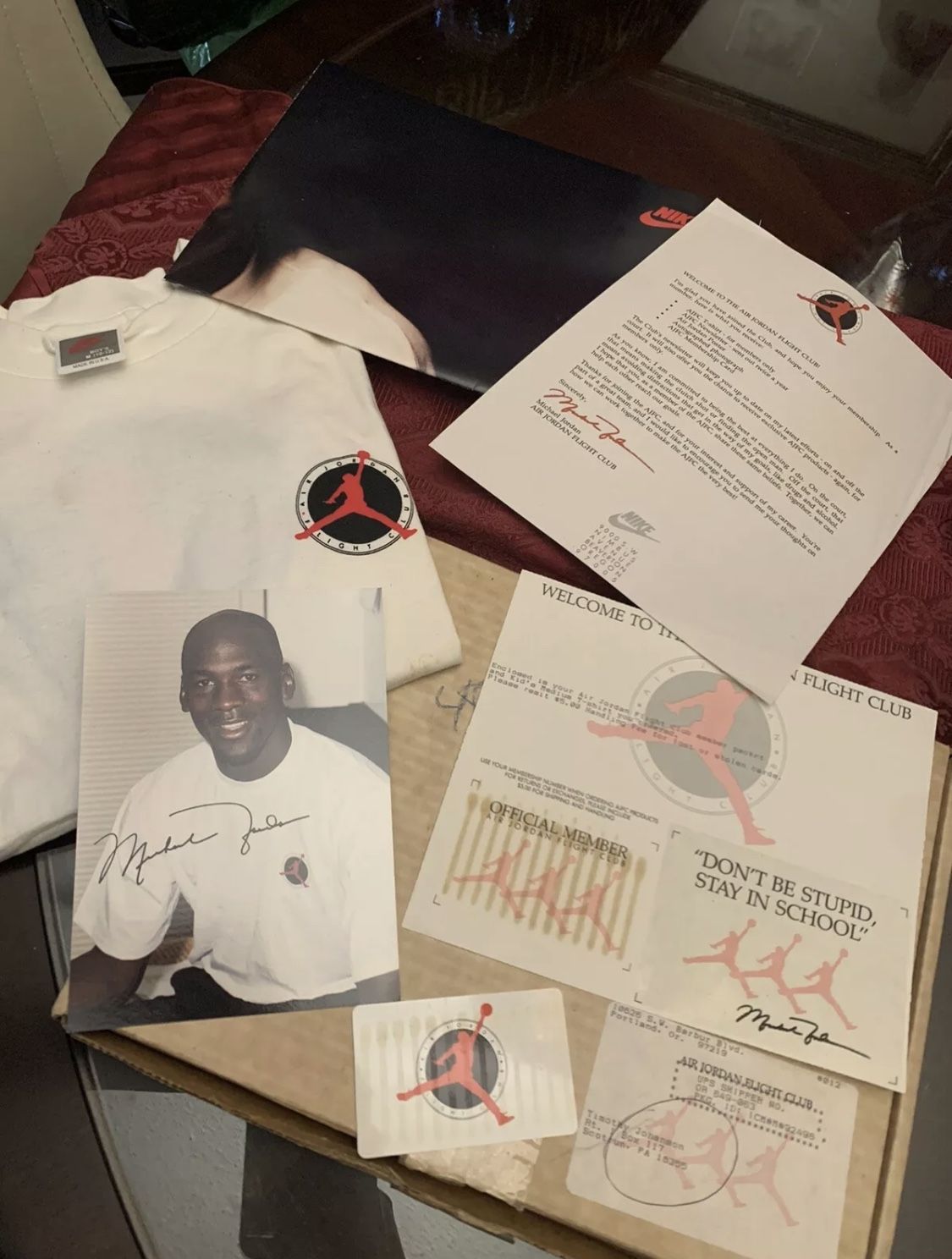 MICHAEL JORDAN FLIGHT CLUB PACKAGE
