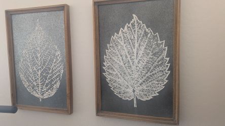 Metal & Wood Wall Art Set