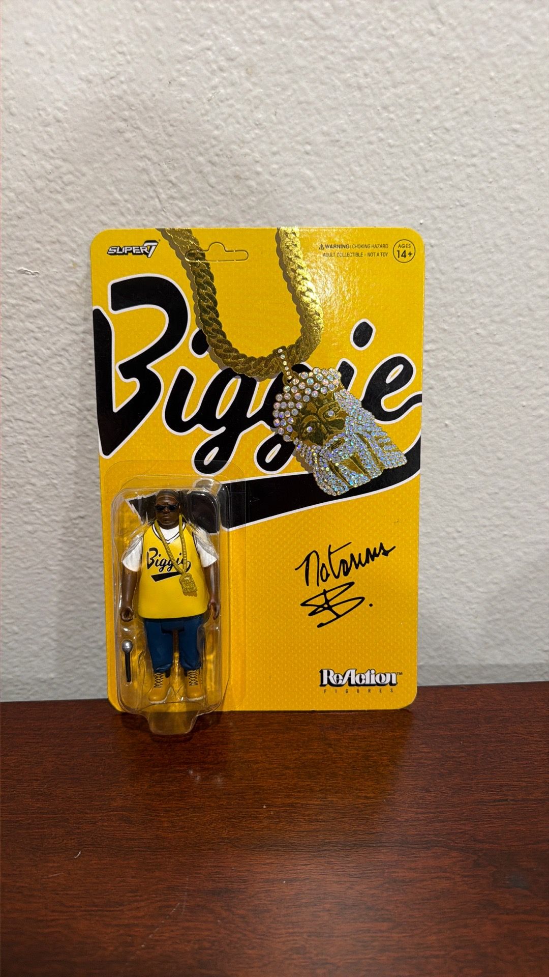Super 7 Notorious BIG ReAction figure