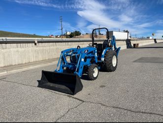 New LS MT240HE Tractor With front Loader And Backhoe
