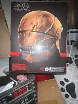 Black series helmet
