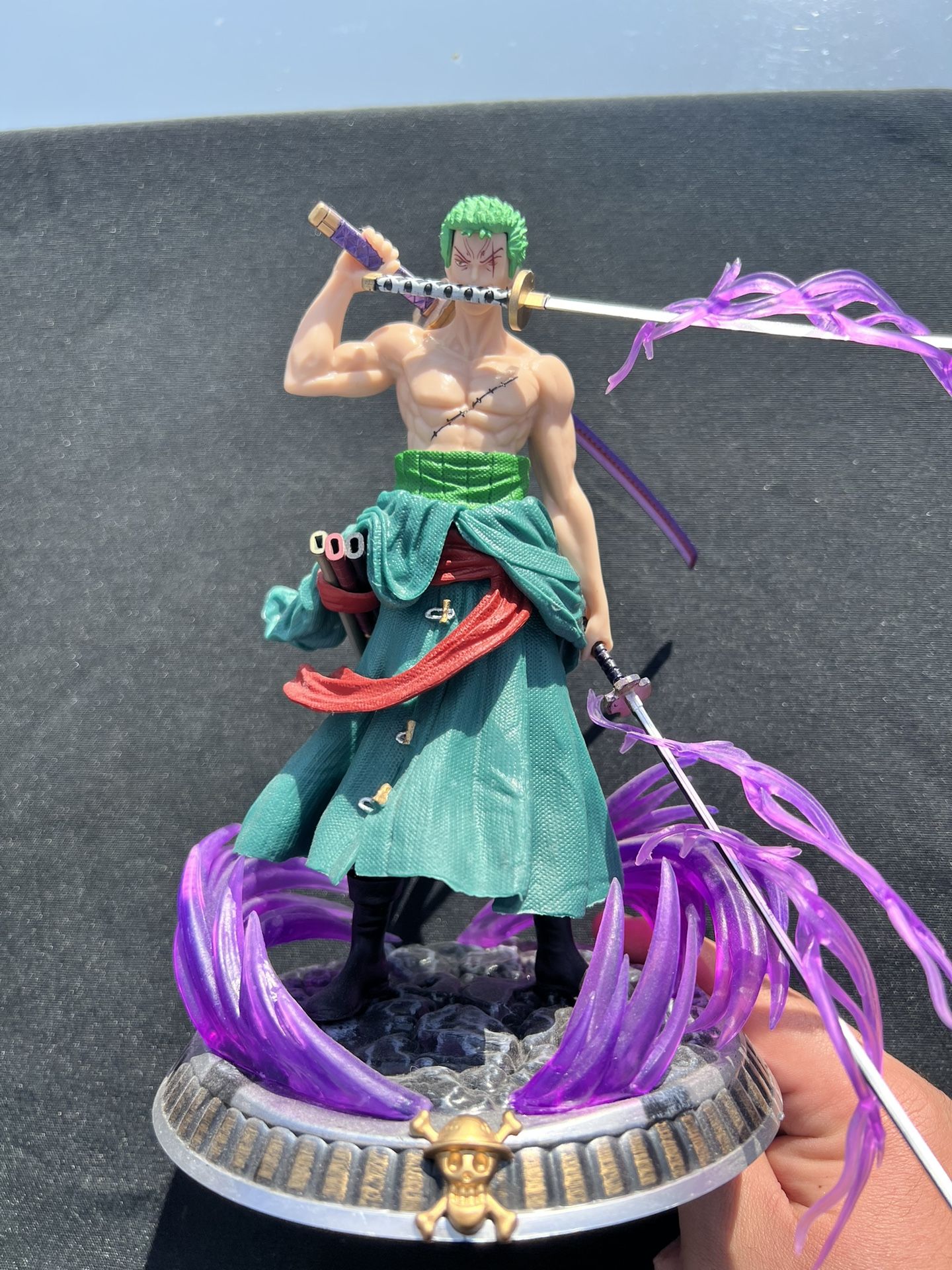 One Piece 21CM Roronoa Zoro Demon Form PVC Action Figure - Collectible Figure