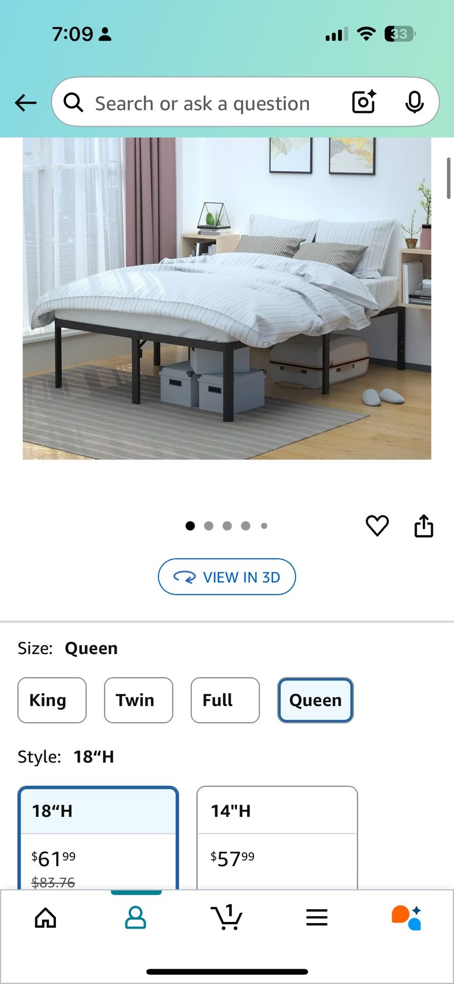 Queen Bed Frame