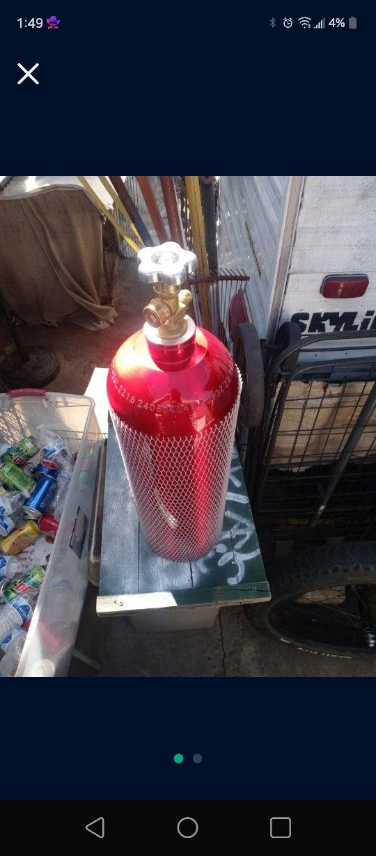 15 Lb Nos Tank