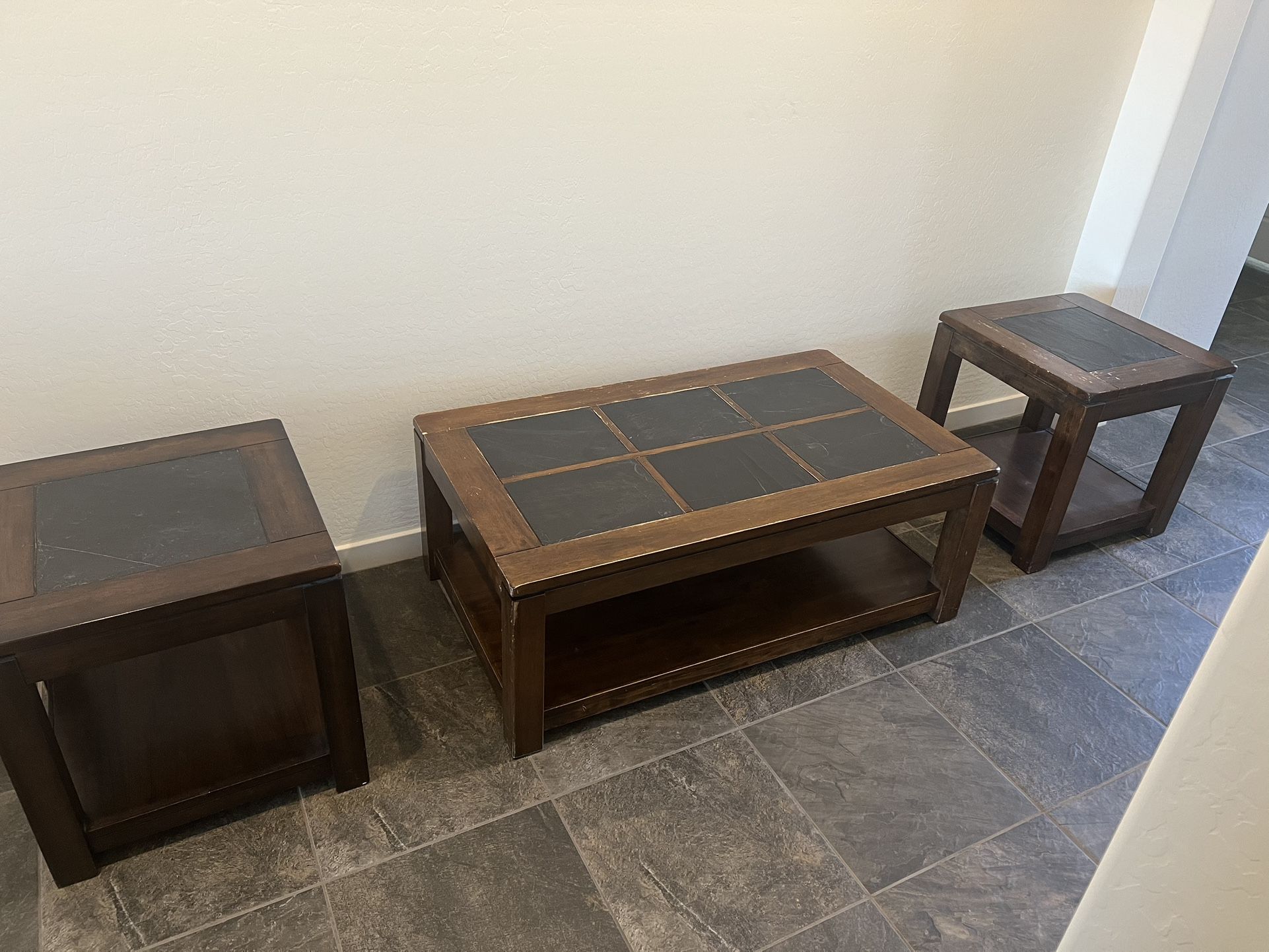 Coffee Table And End Tables