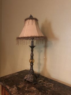 Lamp with shade