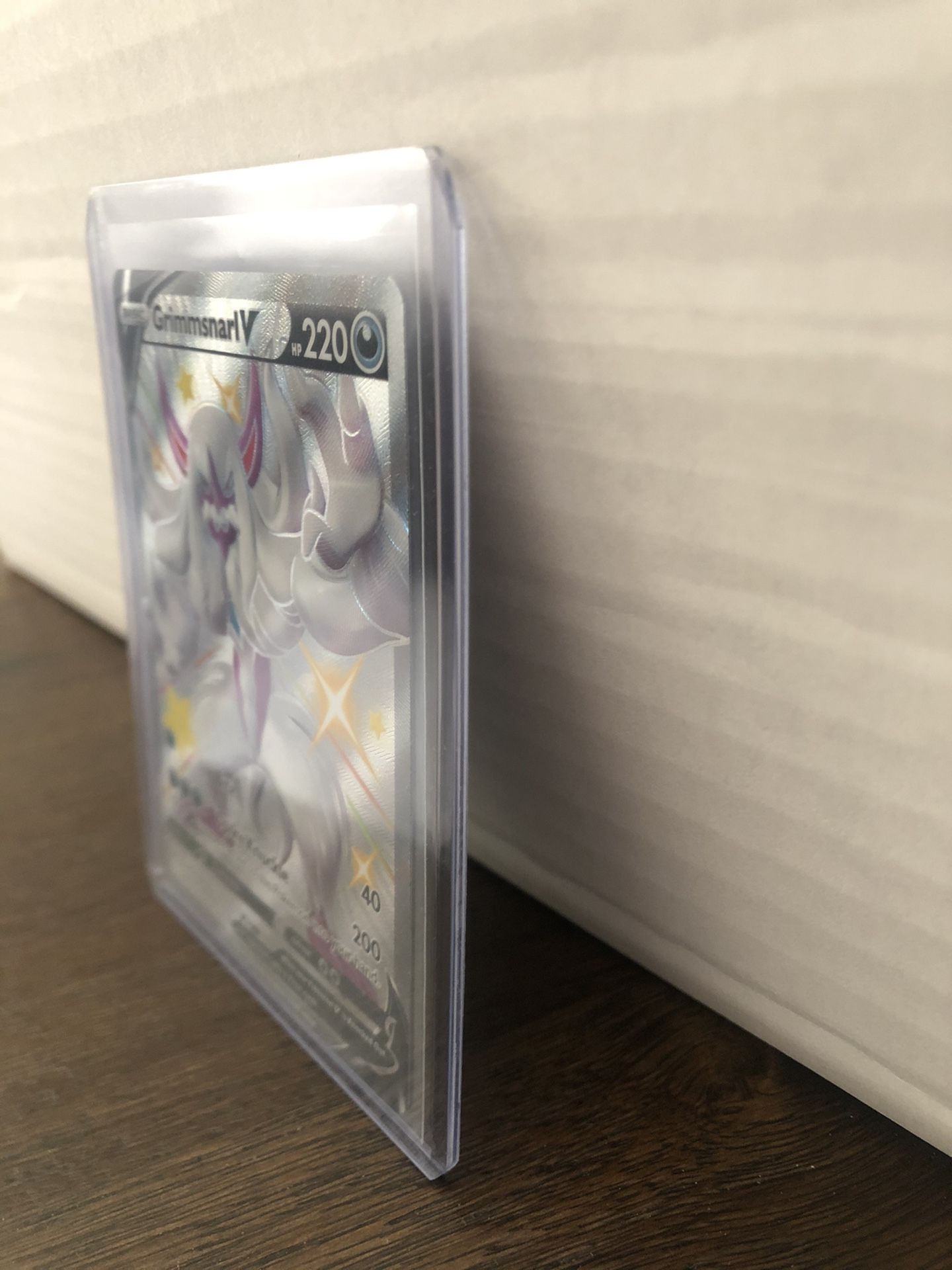 Shiny Grimmsnarl V Full Art Holo Rare Pokemon TCG Shining Fates SV116/SV122 NM