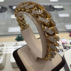 Cuban Diamond Bracelet 